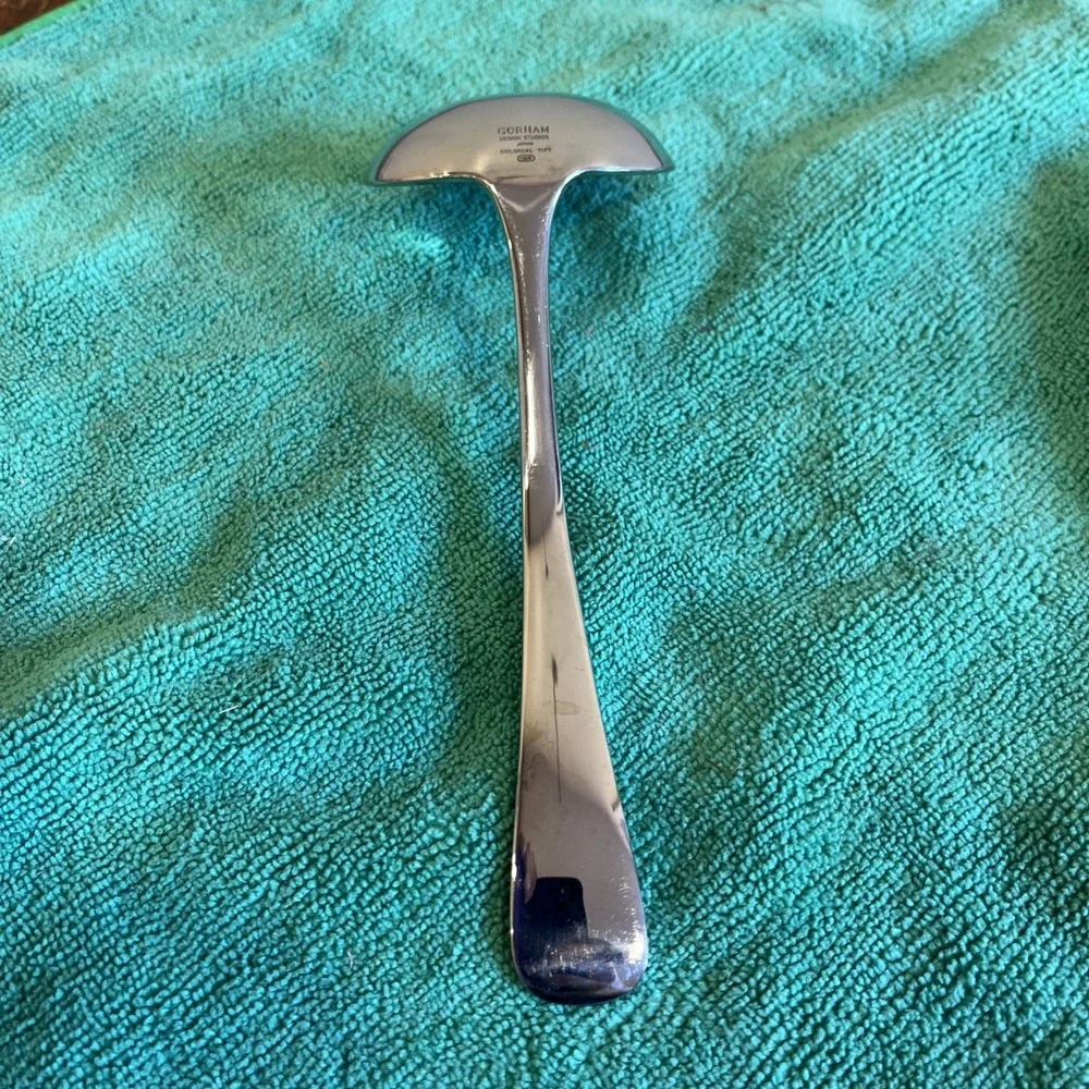 Gorham COLONIAL TIPT GLOSSY Gravy Ladle 7
